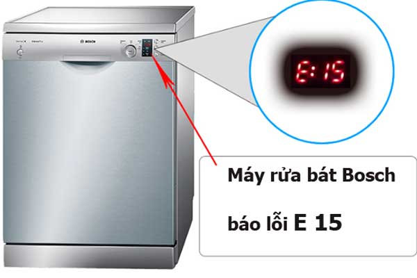 Máy Rửa Bát Bosch Báo Lỗi E15 Tại Hà Nội