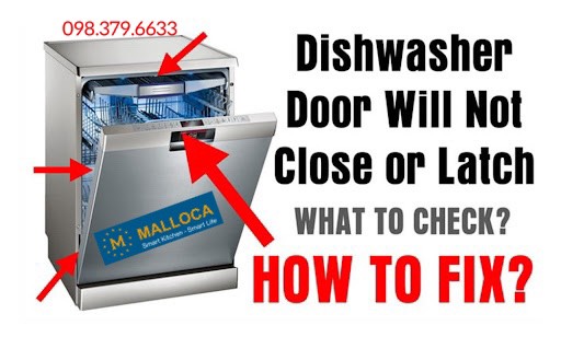 Sửa máy rửa bát Malloca không hoạt động