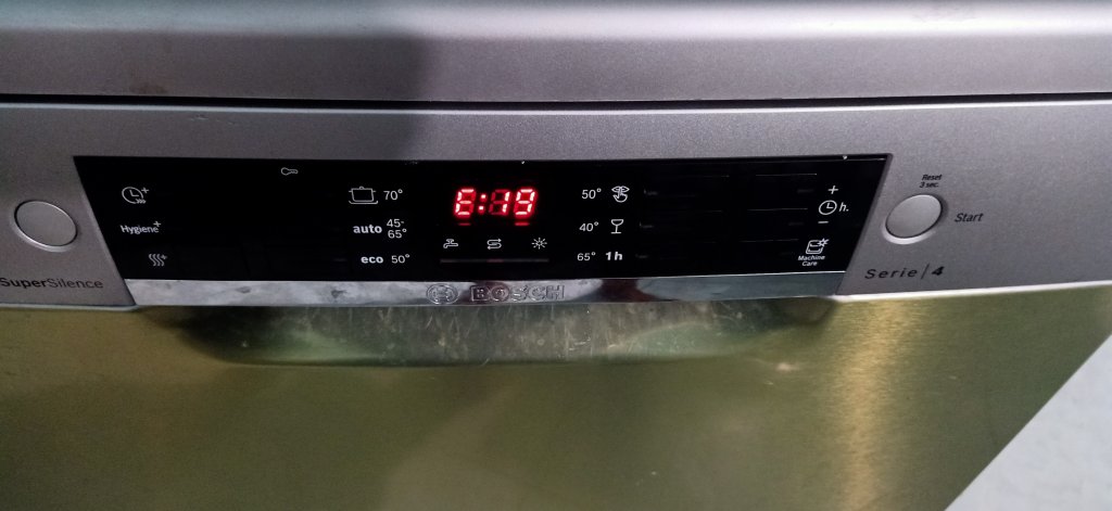 lỗi e19 máy rửa bát