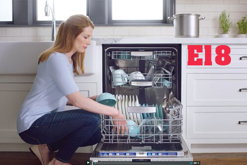 máy rửa bát báo lỗi e18 đà nẵng
