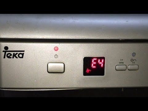 Mã lỗi máy rửa bát Teka DW 859 FI, Teka DW 860 FI, Teka DW 880 FI