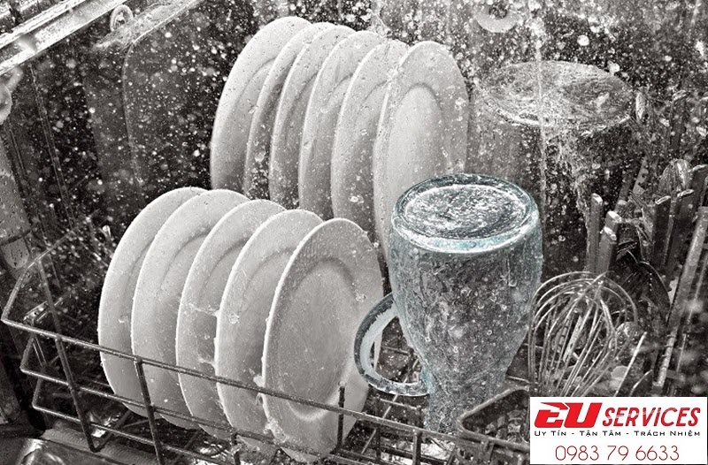 Sửa máy rửa bát lỗi không khô nước
