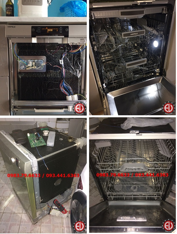 Địa chỉ sửa chữa máy rửa bát tại Ba Vì uy tín EU