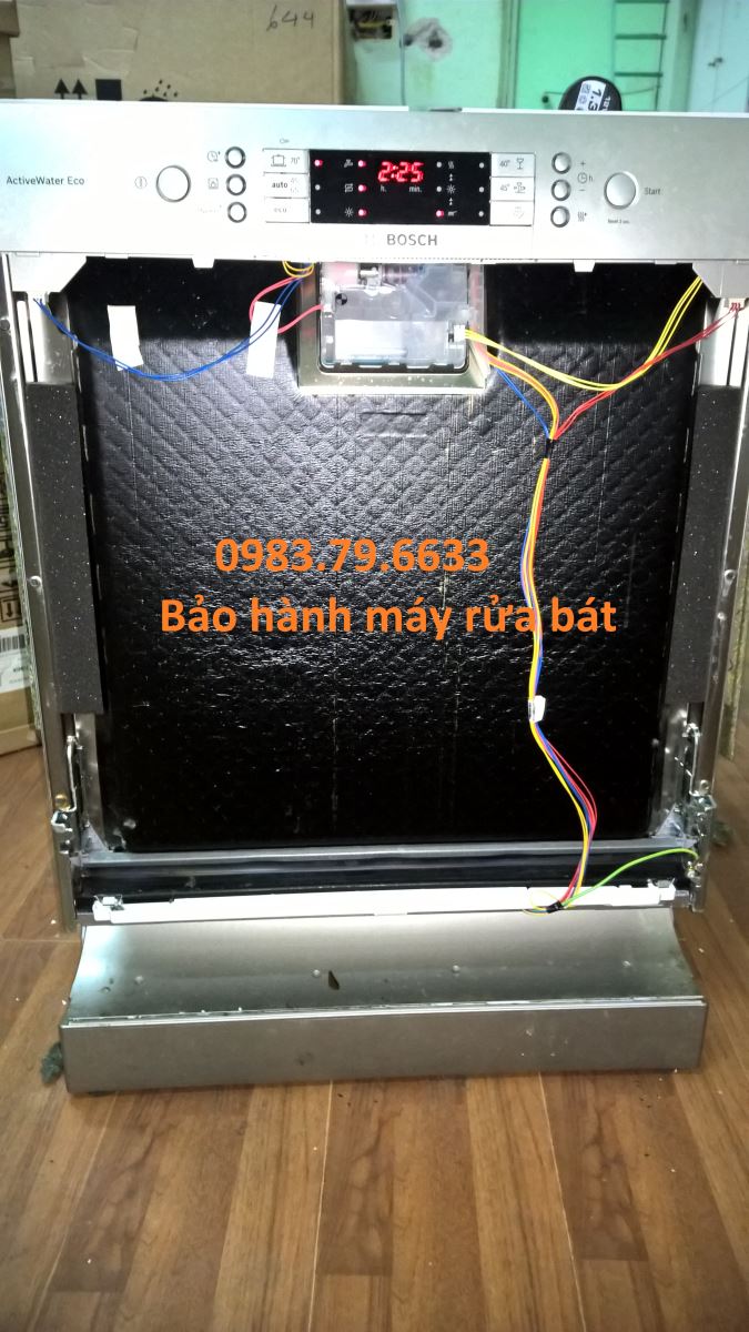 Bảo hành máy rửa bát bosch E6
