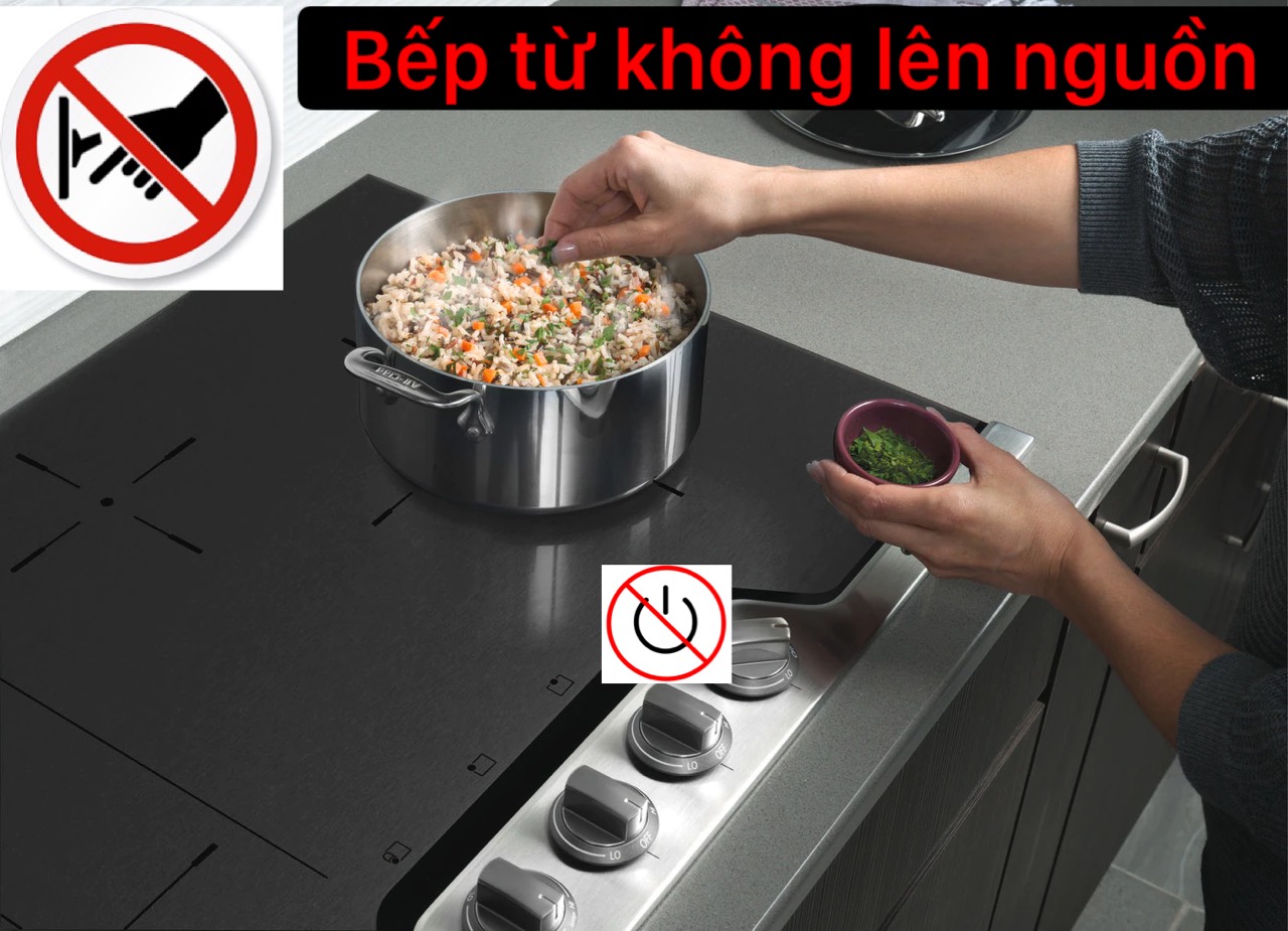 bếp từ không lên nguồn